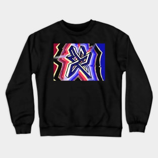 Dancing Inter-dimensional Star  Gently Bentley Crewneck Sweatshirt